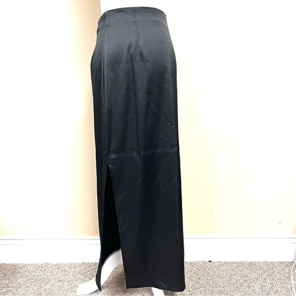 - Buyer Too vintage satin skirt with side slit size 9 - Picture 1 of 7